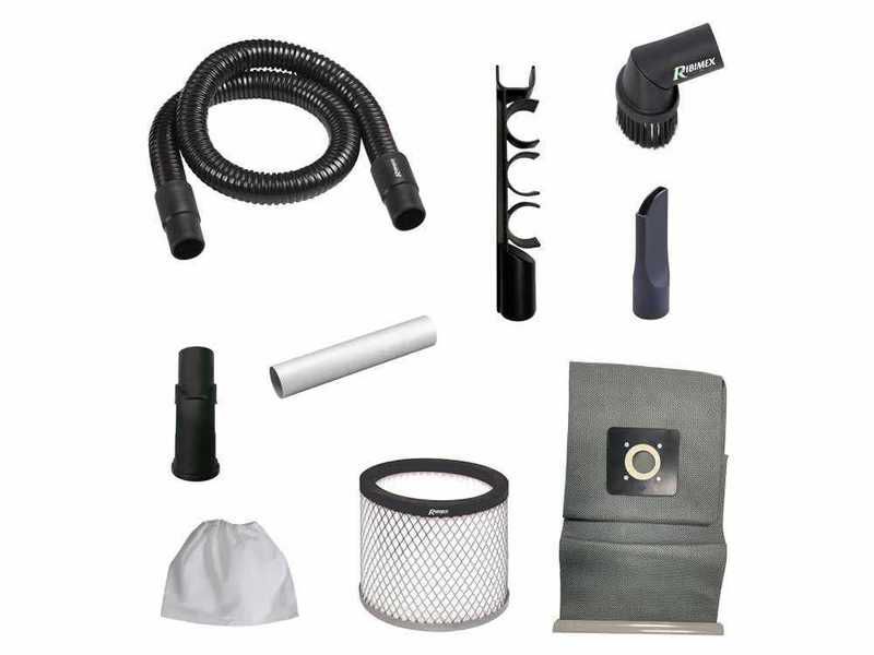 Aspiracenere elettrico (bidone) per ceneri fredde, stufe a legna/pellet, caminetti.
